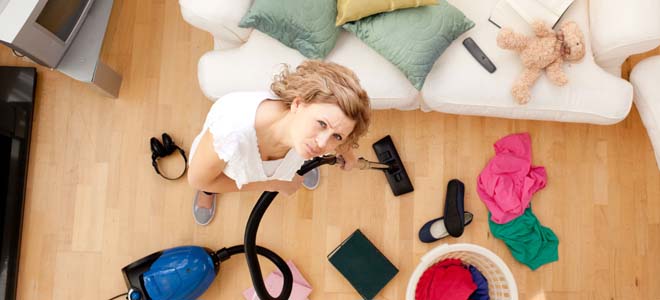 How to keep the house clean without dying trying